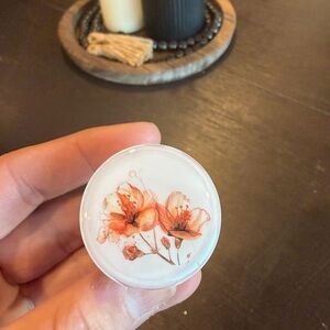 Elegant Floral Phone Case with Orange Flowers